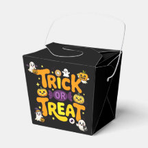 Halloween-gåva med söta spöken för trick or treat