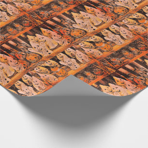 Halloween gåvasjal presentpapper