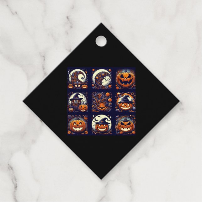 Halloween Gåvor Etiketter (Framsida)