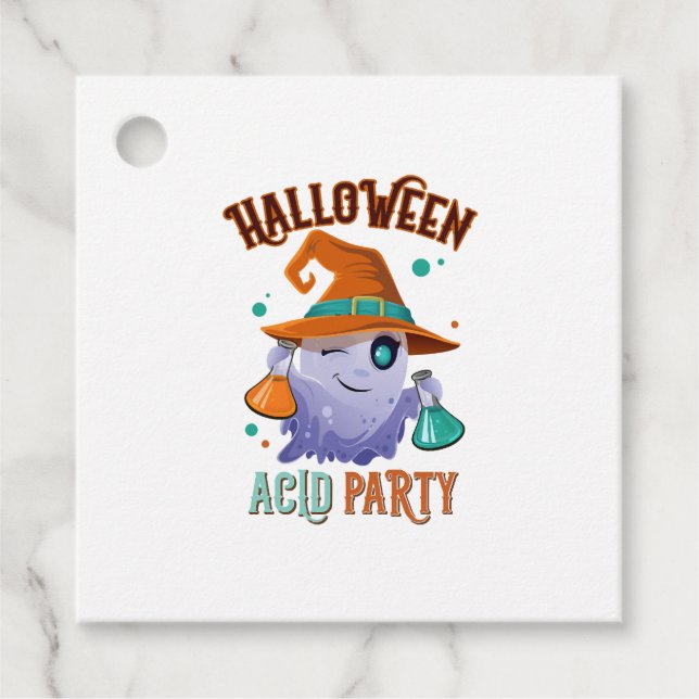 Halloween Gåvor Etiketter (Framsida)