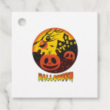 HALLOWEEN GÅVOR ETIKETTER