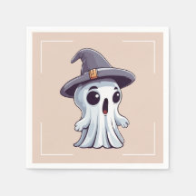 Halloween: Geist mit Hut - 