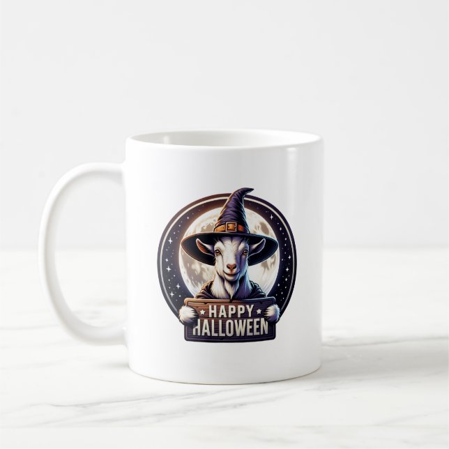 Halloween Geit Kaffemugg (Vänster)