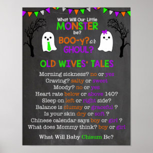 Halloween-Genderna Poster gamla makars talesätt