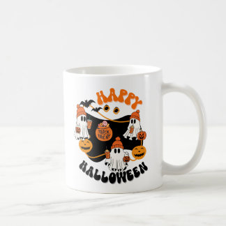 Halloween Ghop Good Vibes Spooky Coffee Mugg, Kaffemugg
