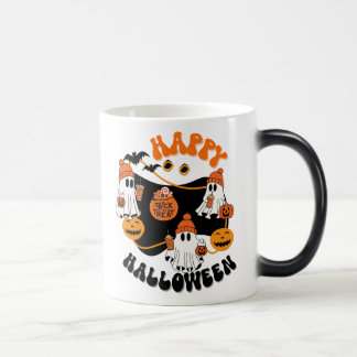 Halloween Ghop Good Vibes Spooky Coffee Mugg, Magisk Mugg