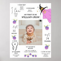 Halloween Ghost 1:a året första födelsemedelsten