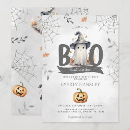 Halloween Ghost Baby Shower-inbjudan Inbjudningar