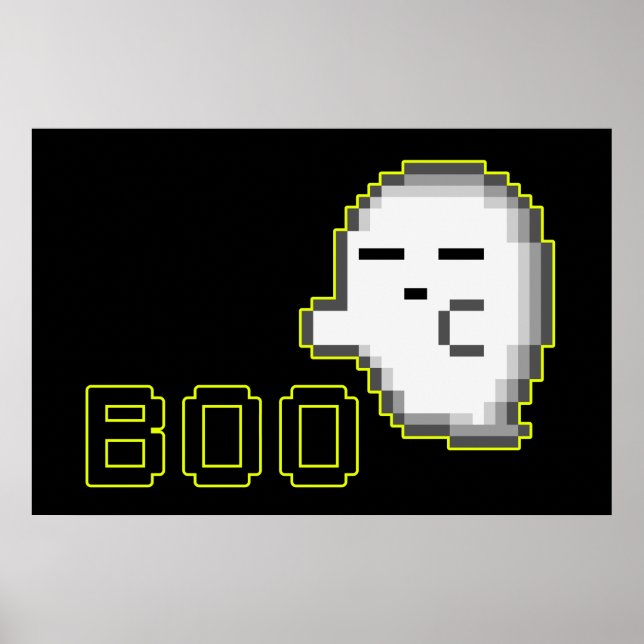 HALLOWEEN GHOST - BOO 2 POSTER (Framsidan)