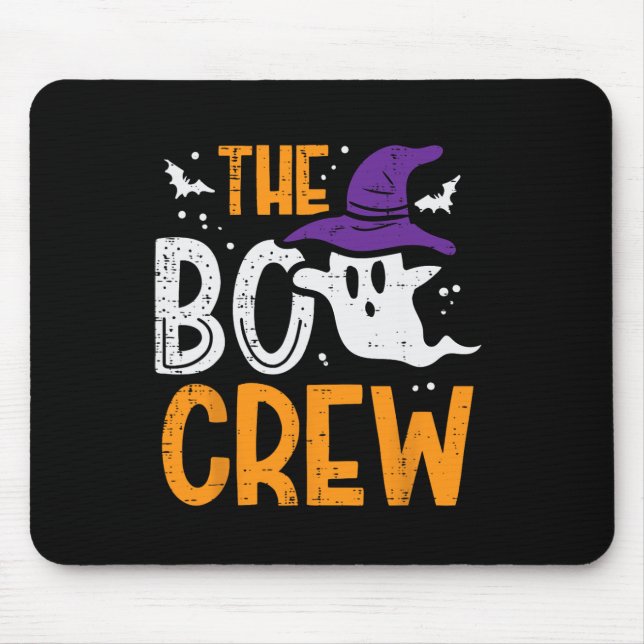 Halloween Ghost Boo Crew Costume Matching Wome Musmatta (Framsidan)
