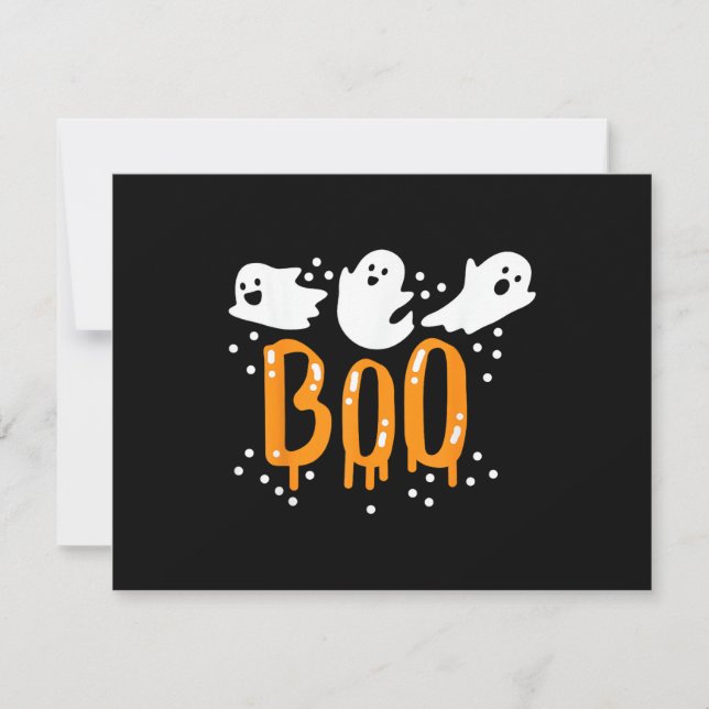 Halloween Ghost Boo Cute (Framsida)