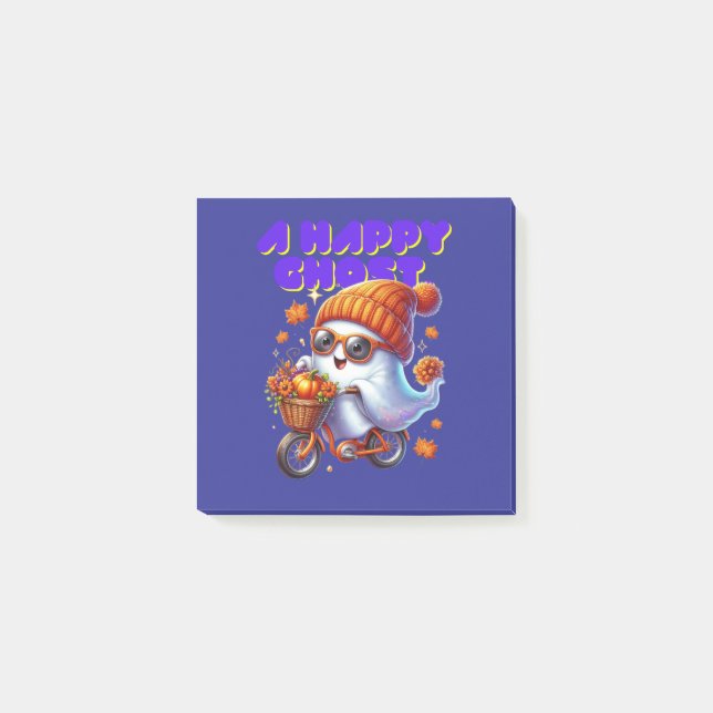 Halloween Ghost Boo Post-it Notes (Framsida)