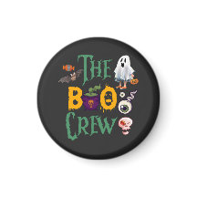 Halloween Ghost Boo Spooky och underbara Magnet