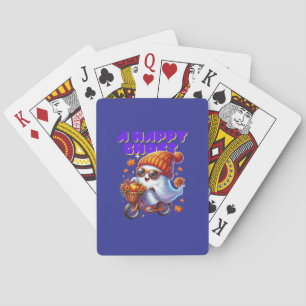 Halloween Ghost Boo-uppspelningskort Casinokort