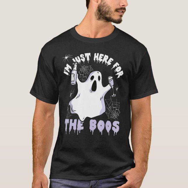 Halloween Ghost Costume Spider precis här för B T Shirt (Framsida)