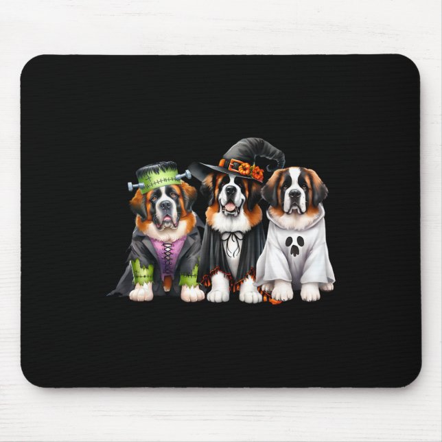 Halloween Ghost Costume Witch Hund Saint Bernard S Musmatta (Framsidan)