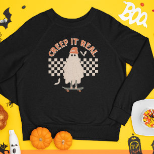 Halloween Ghost Creep Det är äkta T Shirt