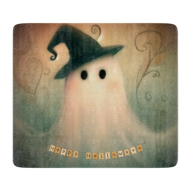 Halloween/Ghost/Fall/Whimsical Ornament (Framsidan)