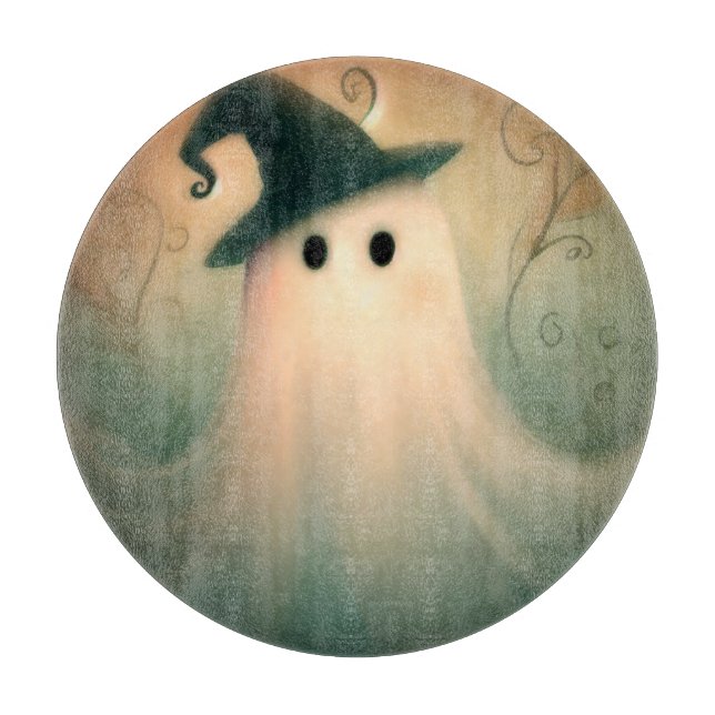 Halloween/Ghost/Fall/Whimsical Ornament (Framsidan)