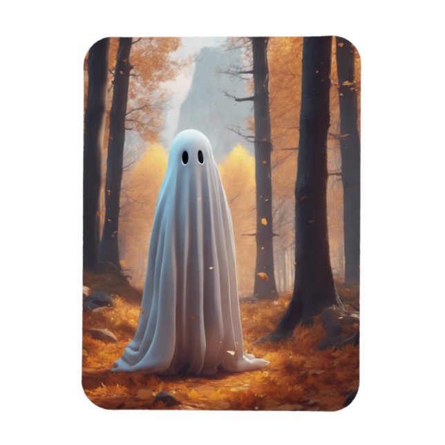 Halloween Ghost Fridge Magnet (Vertikal)