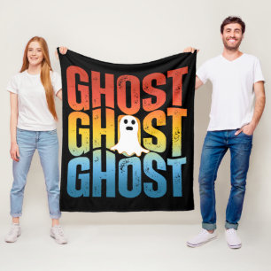 HALLOWEEN GHOST GHOST GHOST FLEECEFILT