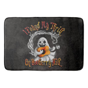 Halloween Ghost Guitar Booberry Backe Badrumsmatta