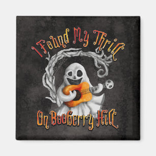 Halloween Ghost Guitar Booberry Backe Magnet