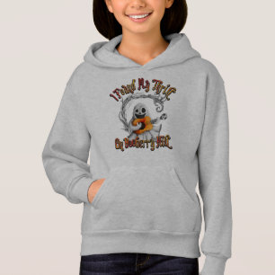 Halloween Ghost Guitar Booberry Backe T Shirt
