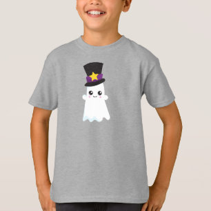 Halloween, Ghost, Hat, Bus eller godis, Boo T Shirt