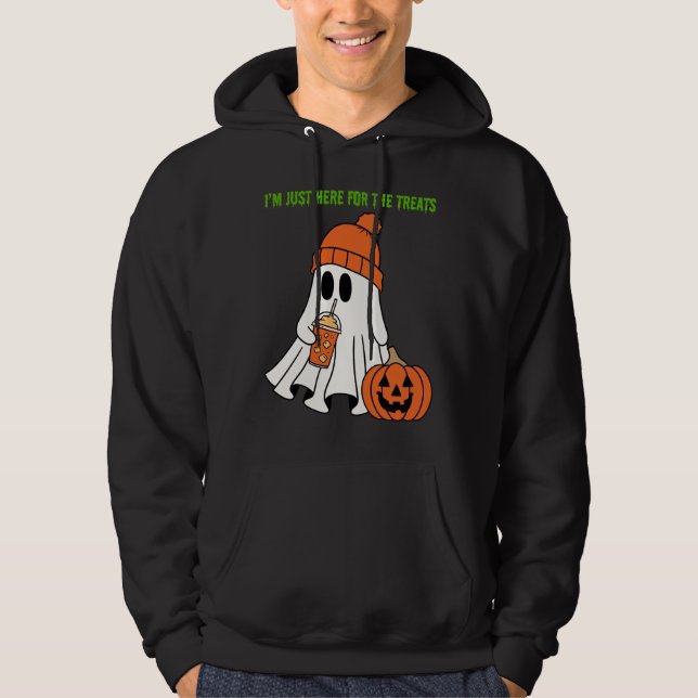 Halloween Ghost Hoodie (Framsida)