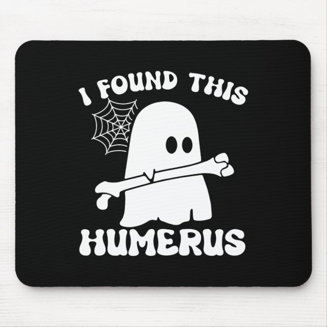 Halloween Ghost I hittade Humerus Funny Costume Ma Musmatta (Framsidan)