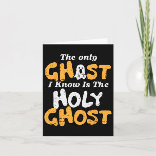 Halloween Ghost I Know Heliga Christian Costume Ma Kort