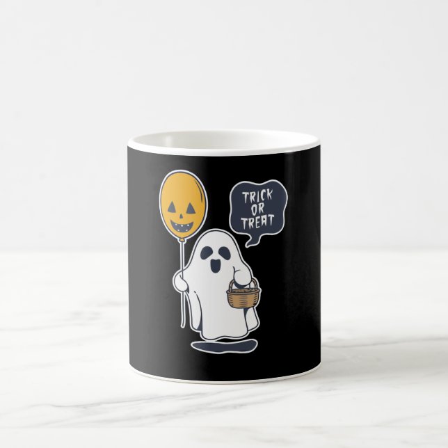 Halloween Ghost Kaffemugg (Center)