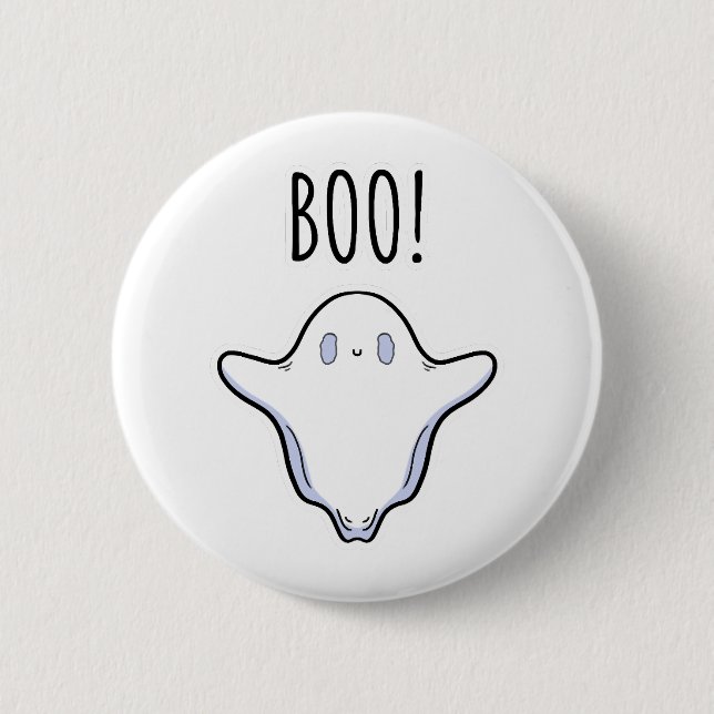 Halloween Ghost Knapp (Framsida)