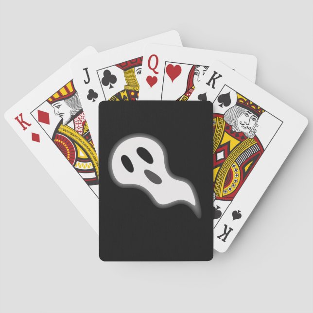 Halloween Ghost-kort Casinokort (Baksidan)