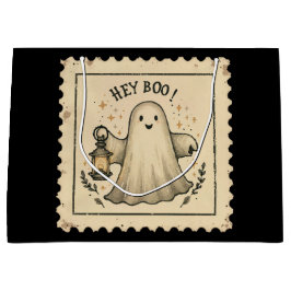 Halloween Ghost Lantern Gift Bag - "Hej Boo"