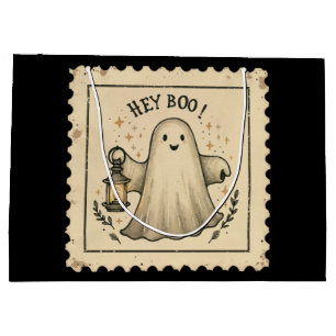 Halloween Ghost Lantern Gift Bag - "Hej Boo"