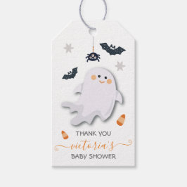 Halloween Ghost Little Boo Presentetikett