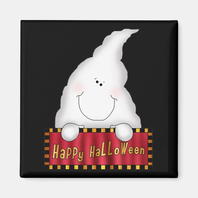 Halloween Ghost Magnet (Framsidan)