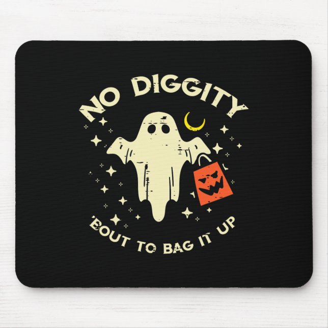 Halloween Ghost No Diggity Costume Boys Girls Kids Musmatta (Framsidan)