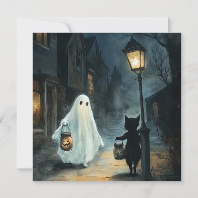 Halloween Ghost och Cat-räknare (Framsida)