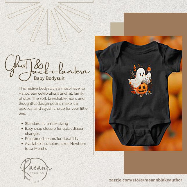 Halloween Ghost och Jack-o-lantern T Shirt (Skapare uppladdad)