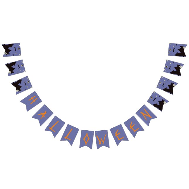 Halloween Ghost och Witches Vimplar (Alla)