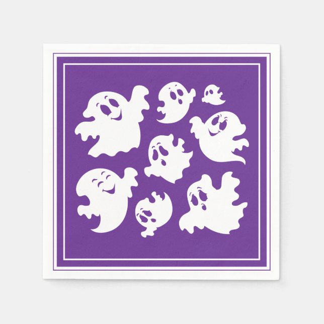 Halloween Ghost Pappersservett (Framsidan)