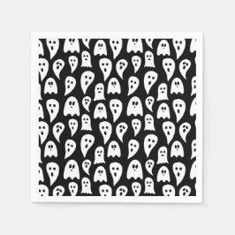 Halloween Ghost Pappersservett