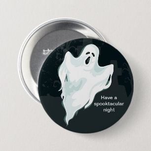 Halloween Ghost Pin Knapp