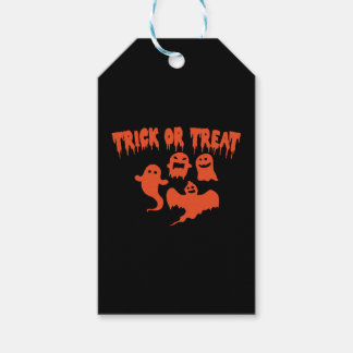 HALLOWEEN GHOST PRESENTETIKETT