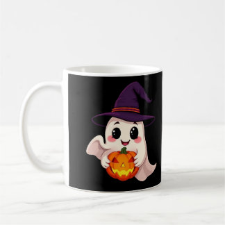Halloween Ghost Pumpkin Mug Kaffemugg