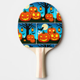 Halloween Ghost, Pumpkins, Fladdermus Pingisracket