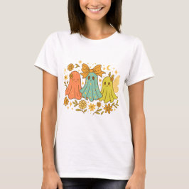 Halloween ghost retro png｜ghostly halloween png t shirt
